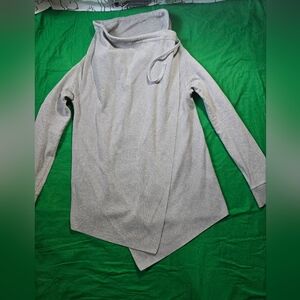 All Saints Drape Neck Wrap Jacket Size Small